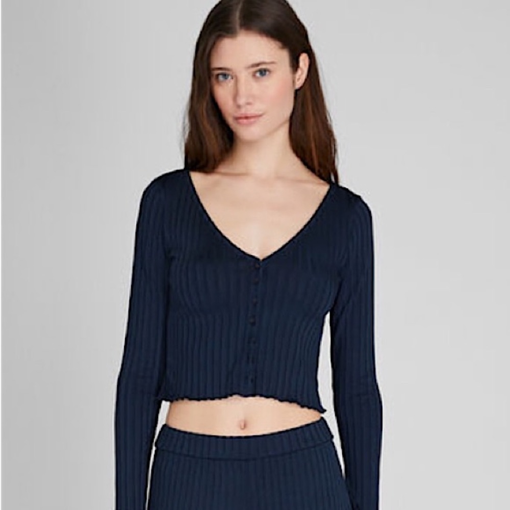 NWT Club Monaco Navy Cardigan